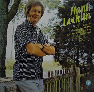 LP Record HANK LOCKLIN - Hank Locklin 2353109 MGM Records 1975 UK Folk Used