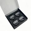 2026 Hot 4pcs 60mm 61mm 68mm 69mm Car Floating Center Caps for z1 A3 A4 A5 A6 A7 A8 A1 A2 S3 S4 S5 S6 Hub Cover Caps Accessories1z