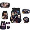 Large Capacity Demon Slayer Kimetsu No Yaiba Backpack With Durable Material And Stylish Design