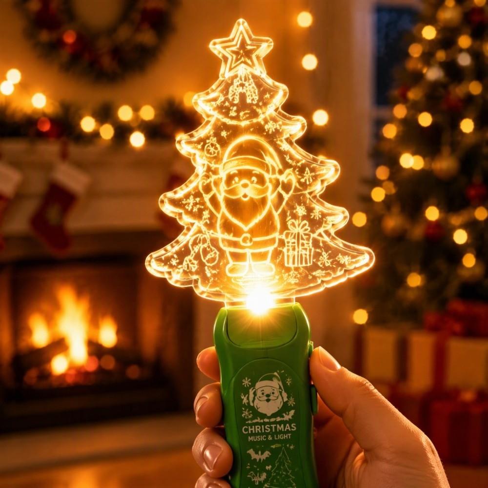 LED Flashing Lights LED Light Up Stick Built In Music Handheld Toy Family Gatherings
