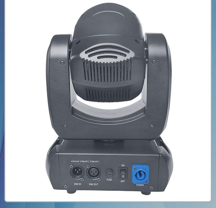 100W Stage Beam Light: DMX Moving Head with Rotating Patterns and Color Effects for KTV Atmosphere