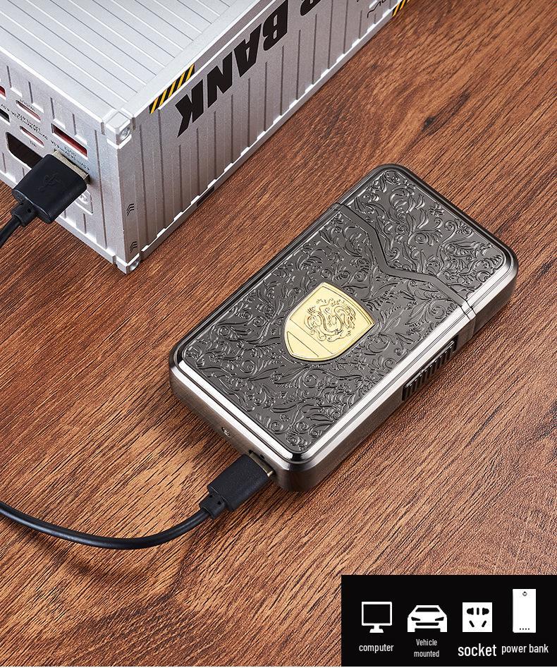 Retro Men's Electric Razor: New Model, Stainless Steel, Floating Blades, Water Washable