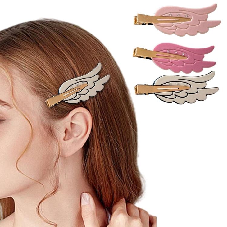 Beliebte Flügelform Haarspange Seitenhaarspange Rutschfestes Design Haarnadel Für Kinder Jugendliche Tägliches Tragen Mode Damen Accessoires