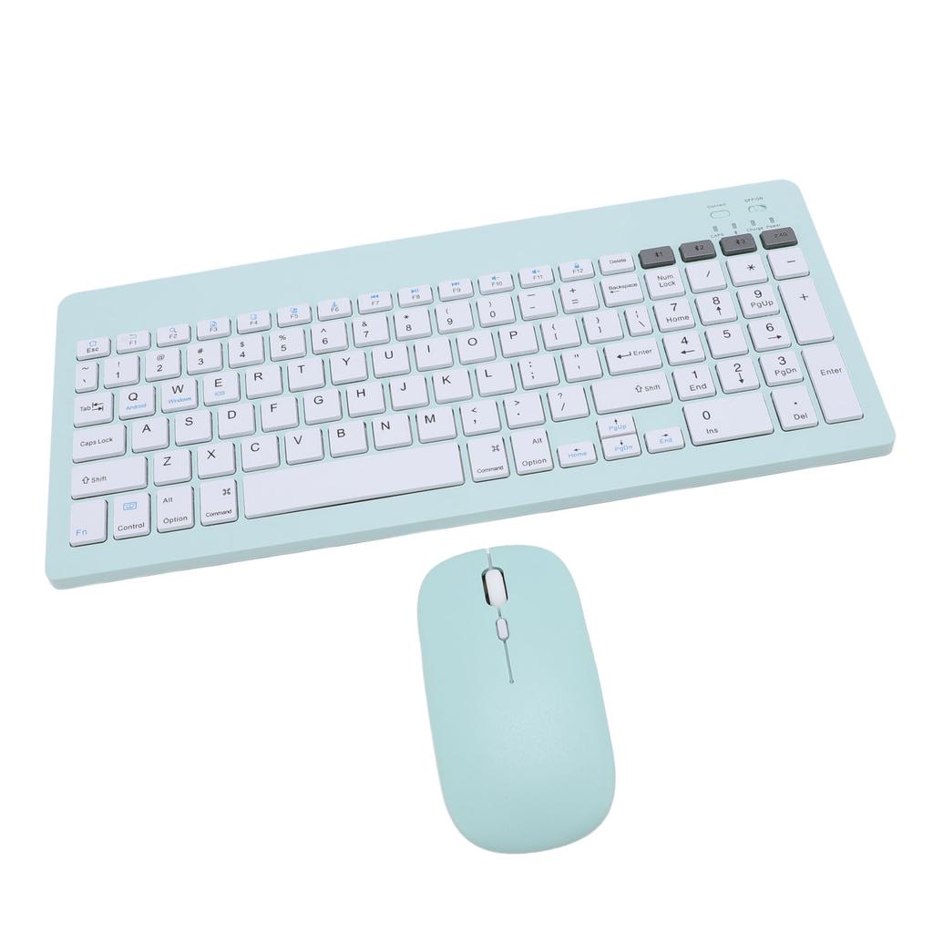 Bezdrátová sada klávesnice a myši 4 kanály Dva režimy Dobíjecí Bluetooth sada klávesnice a myši