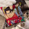 Popular Dan Da Dan Anime Cushion Cover Decorative Pillow Sofa Home Decor Case Pillow Cases