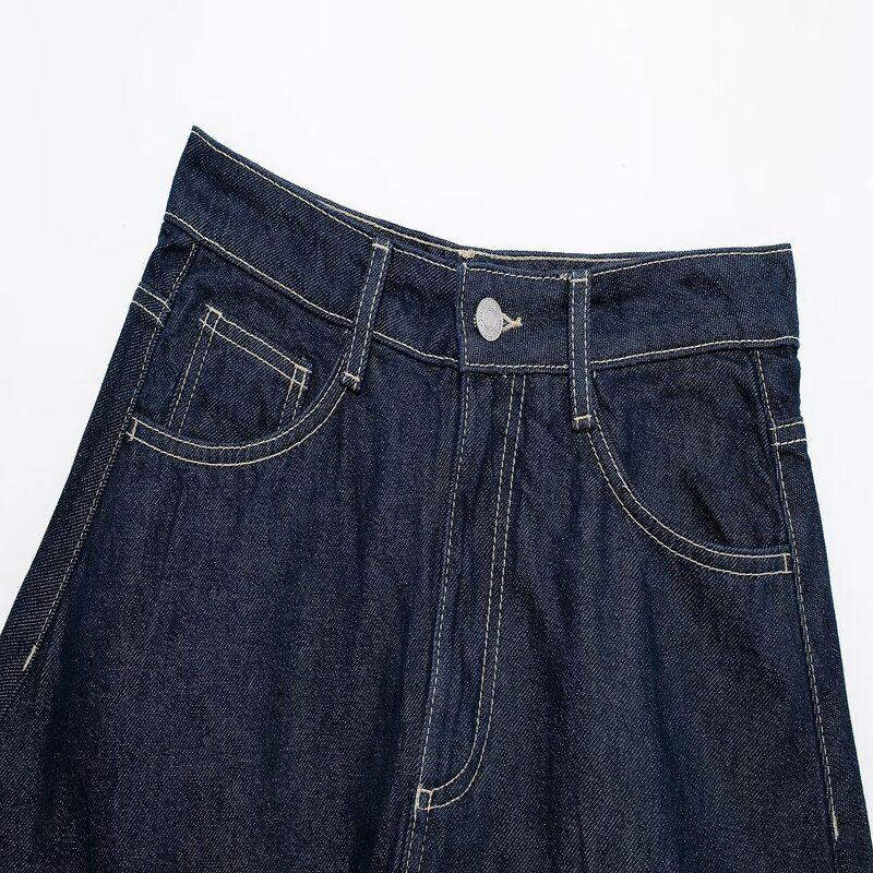 Fashion Style 2024 Autumn New Women's Clothing Stylish Easiest for Match Balloon Style Denim Skirt 2569290