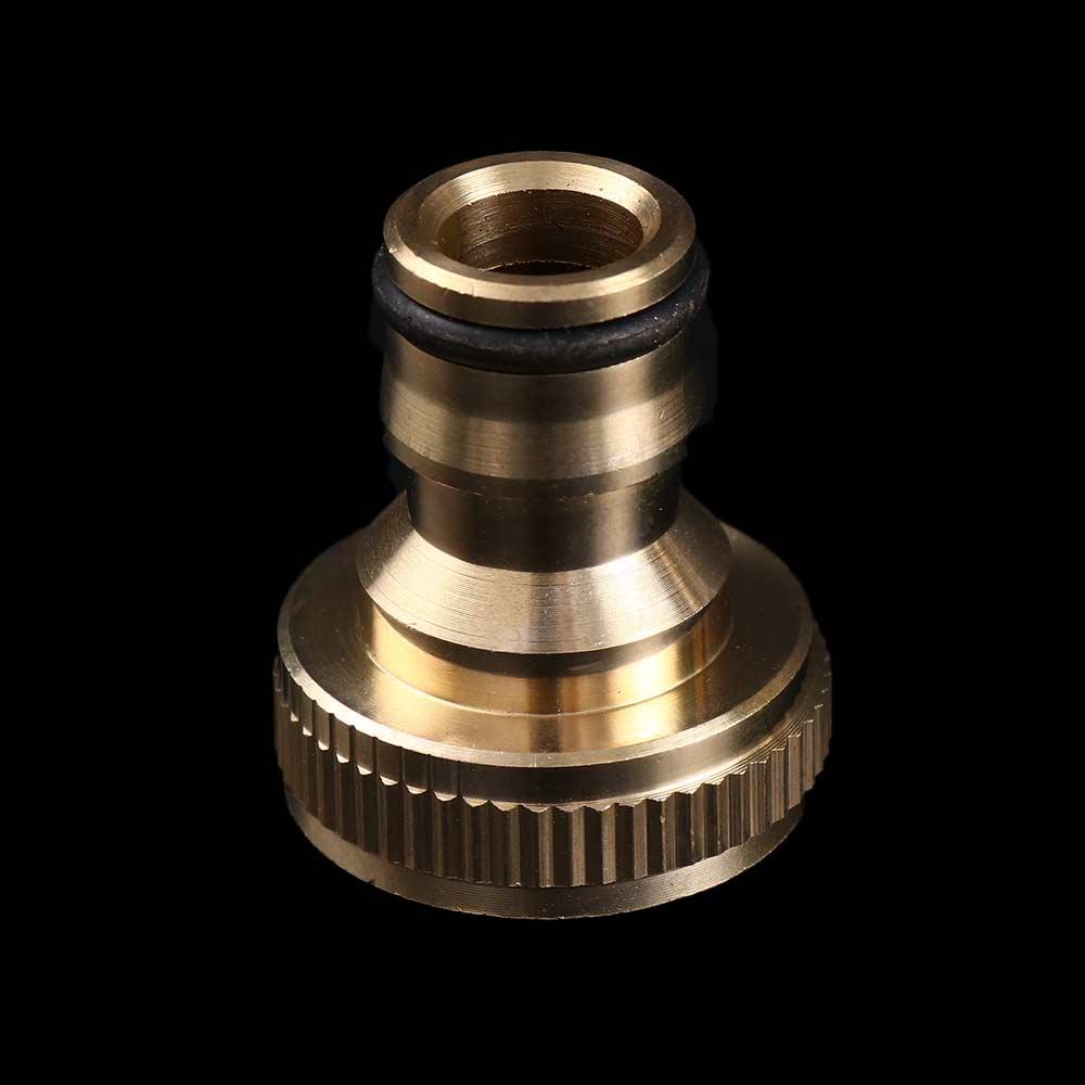 Useful Tool 3/4'' Water Hose Snap Hosepipe Pipe Gardening Fitting Adaptor Quick Connector Brass Tap