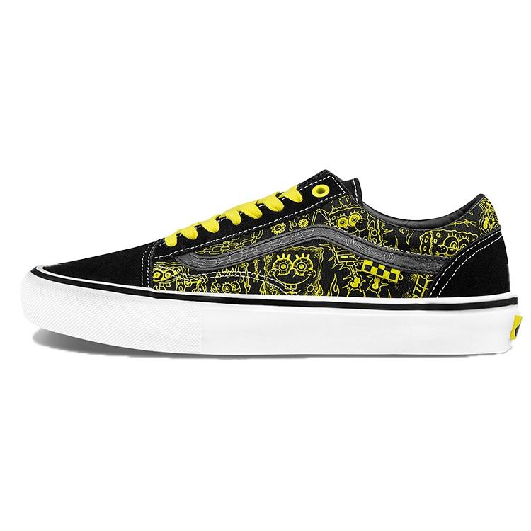 Vans Mike Gigliotti x SpongeBob SquarePants x Skate Old Skool Black Yellow Men s VN0A5FCBZAU EU 35