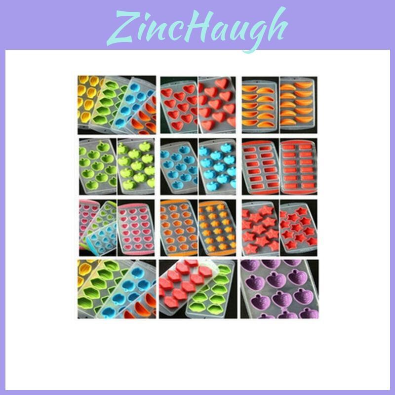 Food-grade Silicone Mold Chocolate Ice Cube Tray For Detailed Fondant Soap Candy