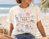 USA Turned 250 Summer Beach Tee – Retro Patriotic 4th of July Graphic Shirt