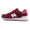 New Balance 574 Camo - Raddish Sneakers da Donna Ravanello Rosso Bianco WL574MWC