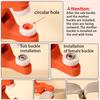 Button Accessories With 1pc Plastic Hand Pliers For Fast And Easy Clothing And Quilt Production