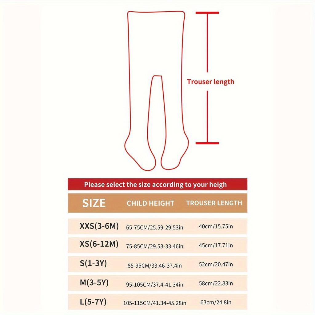 Winter Infant Baby Girls Polar Fleece Lining Stripes Leggings Plus Thick Warmth Cotton Tights Toddler Kids Keep Warm Pantyhose
