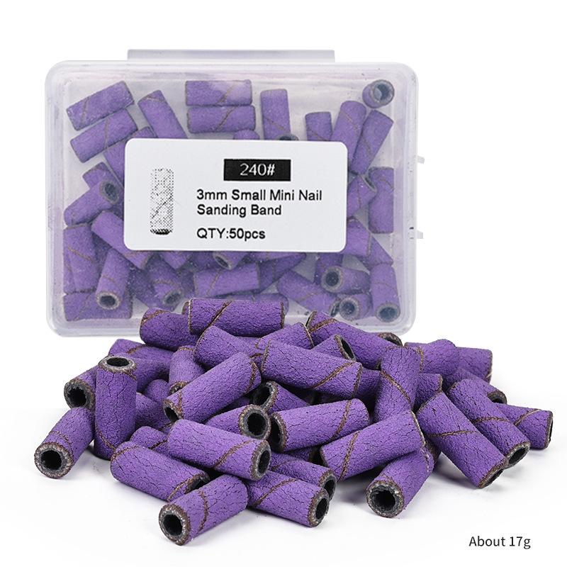 Set Manichiură Mini Bandă Abrazivă pentru Unghii și Mandrină