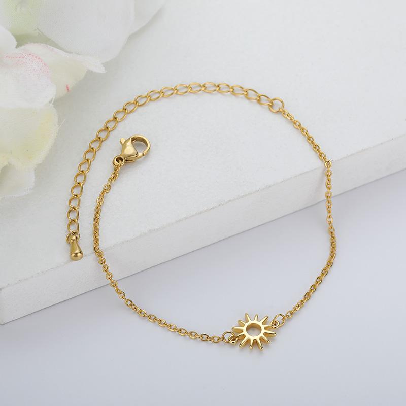 26 Style Elegant Bowknot Stainless Steel Bracelet for Women Gold Color Evil Eye Adjustable Charm Bracelets Fashion Zircon Gifts