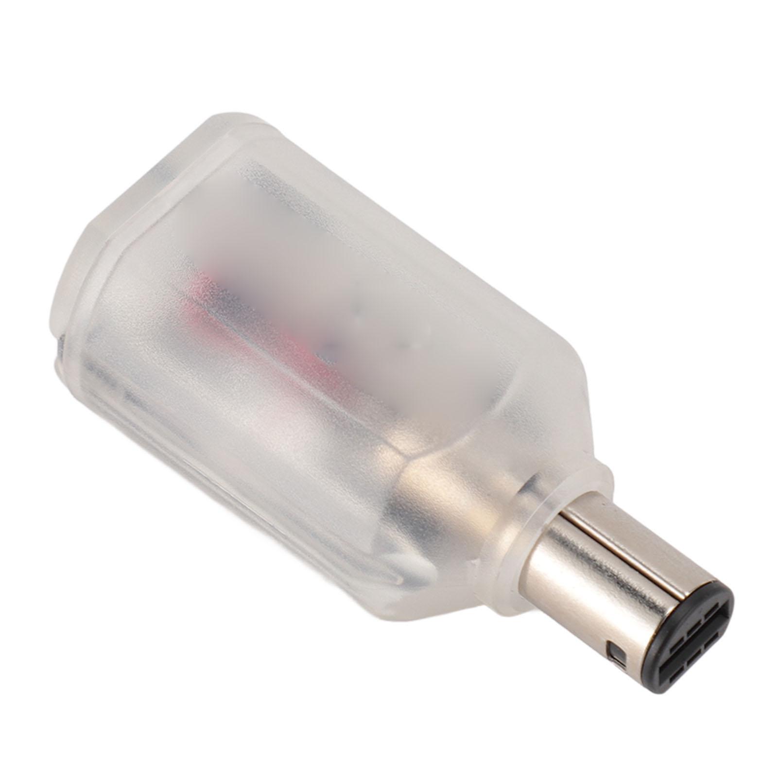 

Бездротовий адаптер контролера Стабільне з єднання Швидка реакція Бездротовий Bluetooth-адаптер зі світлодіодом прозорий білий колір