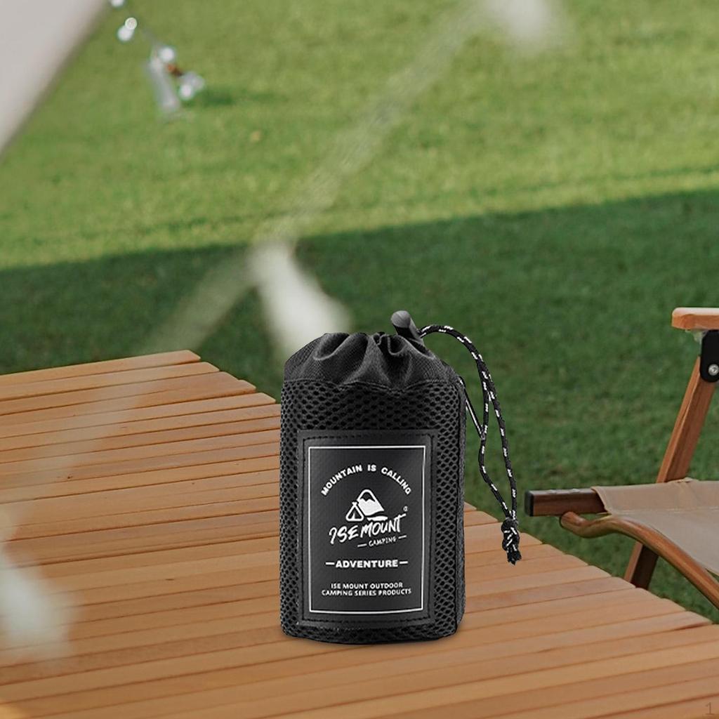 Geantă de depozitare anti-coliziune în aer liber, vase de gătit pentru camping, organizator de tacâmuri, care se transportă pentru tabără