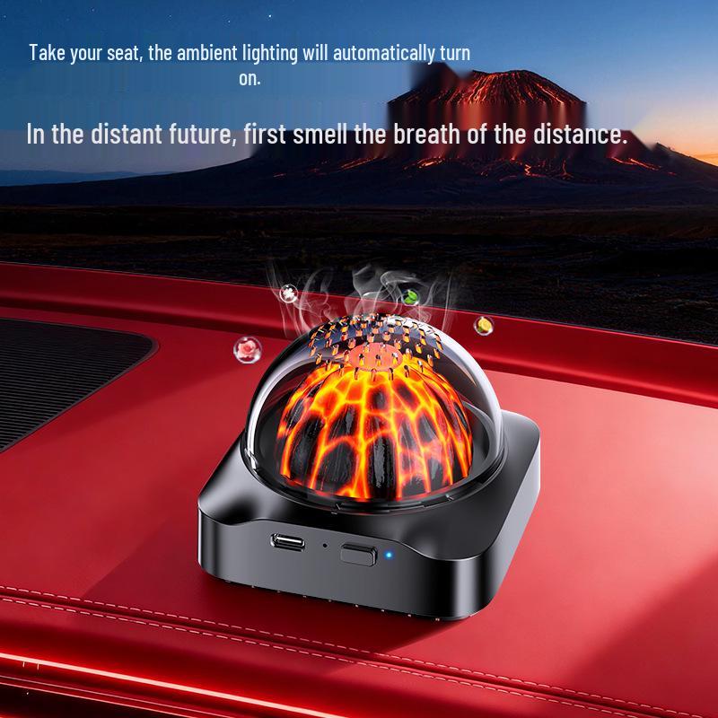 2026 Car Aroma Diffuser Volcano: Automatic High-End Long-Lasting Fragrance Deodorizer