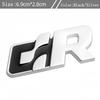 Fashion Metal Car Stickers Emblem Decal For Volkswagen R Racing VW Golf Passat Tiguan CC Sagitar Touareg SR GR Auto Stylin zf2