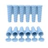 Safe Silicone Ice Lolly Maker for Parent Child Activity Creative 6 Cavity and Single Popsicles Tray Ice Cream Molds