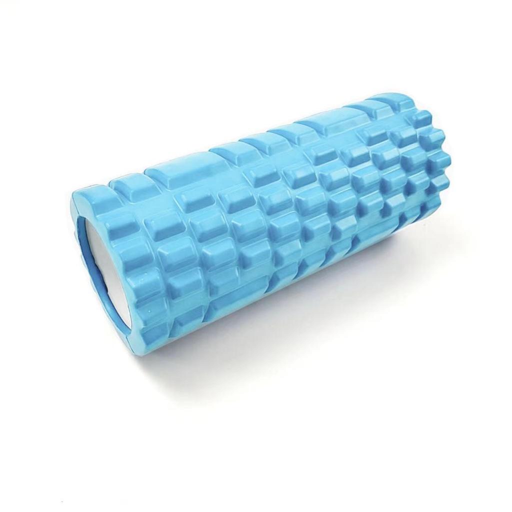 33CM Hollow EVA Foam Roller - Muscle Relaxation, Yoga, Leg Massage, Pilates Wolf Tooth Design