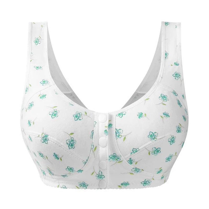 Women Plus-size Front Buckle Bra Vest Style Bra