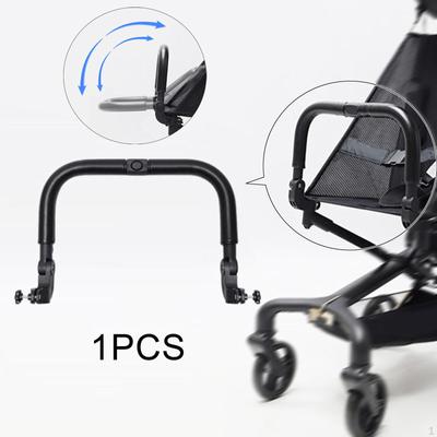 Pram Armrest Bar Carriage Safety Handle Pushchair Handrails Front
