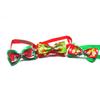 Pet  Collar Christmas Series Adjustable Flashing Diamonds Pet Bow Tie Collar