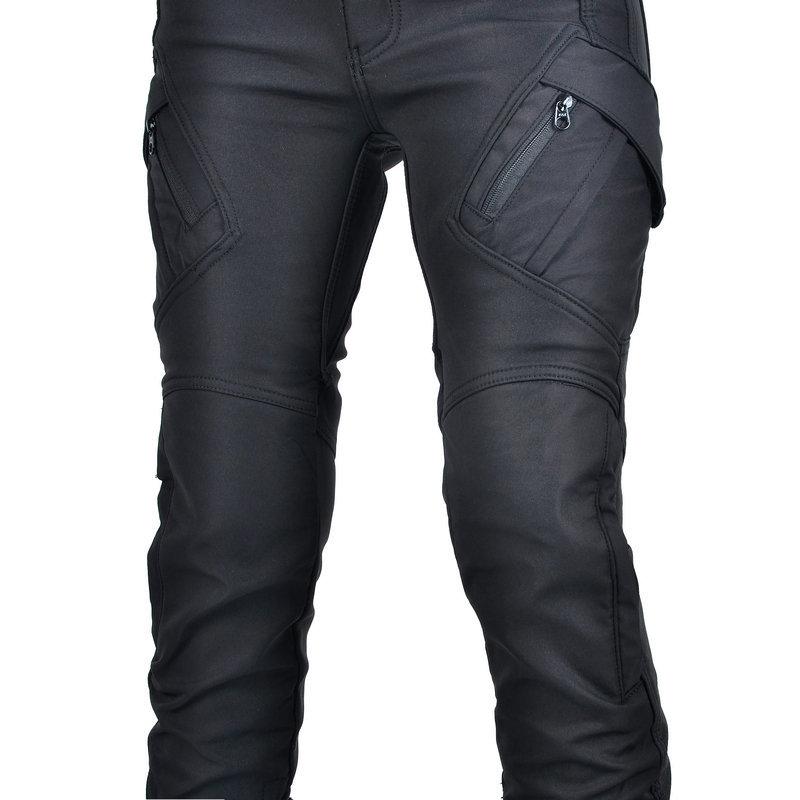 VOLERO + pantalon de moto anti-chute + pantalon de moto anti-chute taille haute en peluche imperméable et épais coupe-vent pour femme