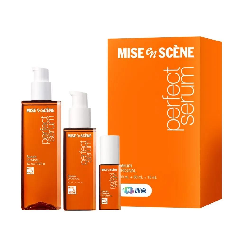 Mise En Scene Perfect Original Large Size Hair Essence Serum 200ml+80ml+15ml