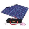 Waterproof Outdoor Camping Picnic Mat with Double-Sided Velvet and Aluminum Film