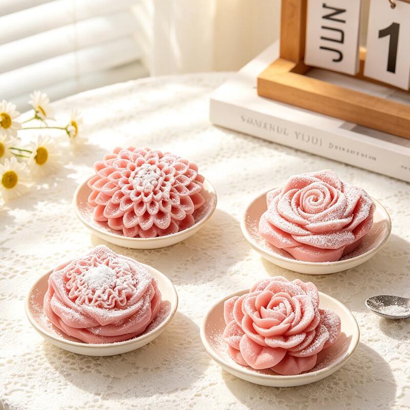 

Flower Silicone Dessert Mold