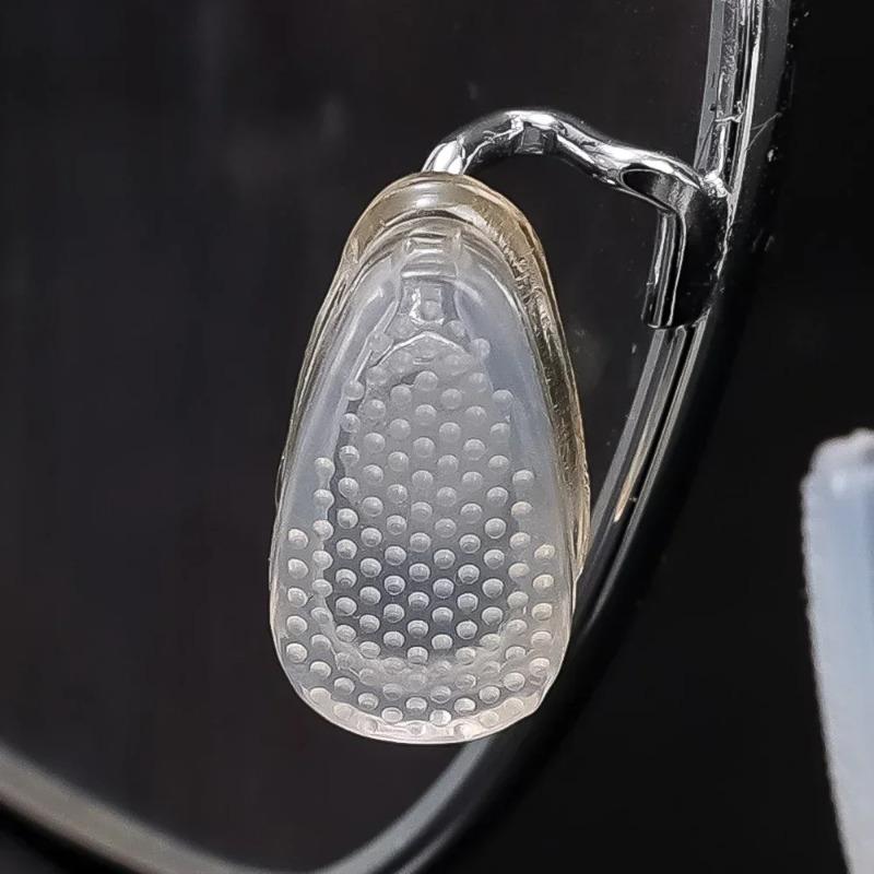 1-10pairs Transparent Silicone Eyeglass Airbag Soft Nose Pads Nosepads on Glasses Sharing Comfortable Anti-Slip for Nose Pad
