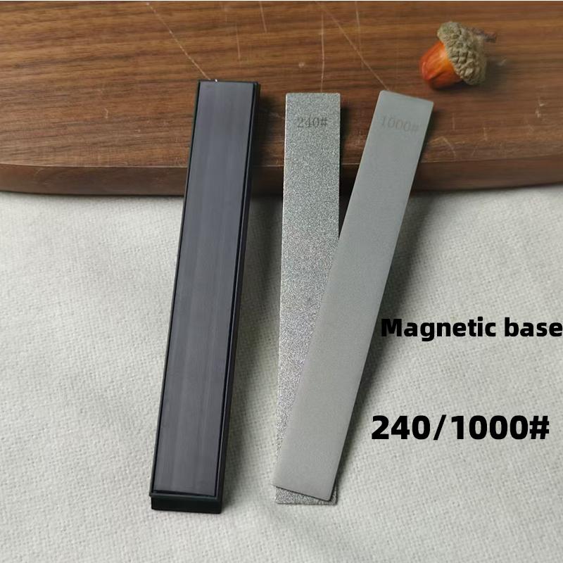 3-piece set Diamond Whetstone for Knife Sharpener, Fixed Angle, Sharpening Stone, Diamond Honing Stones, Magnetic Base tools