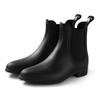 Women's Chelsea Rain Shoes Fashion  Waterproof Garden Shoes Comfortable Anti-slip Rubber Sole Rain Boots For Ladies