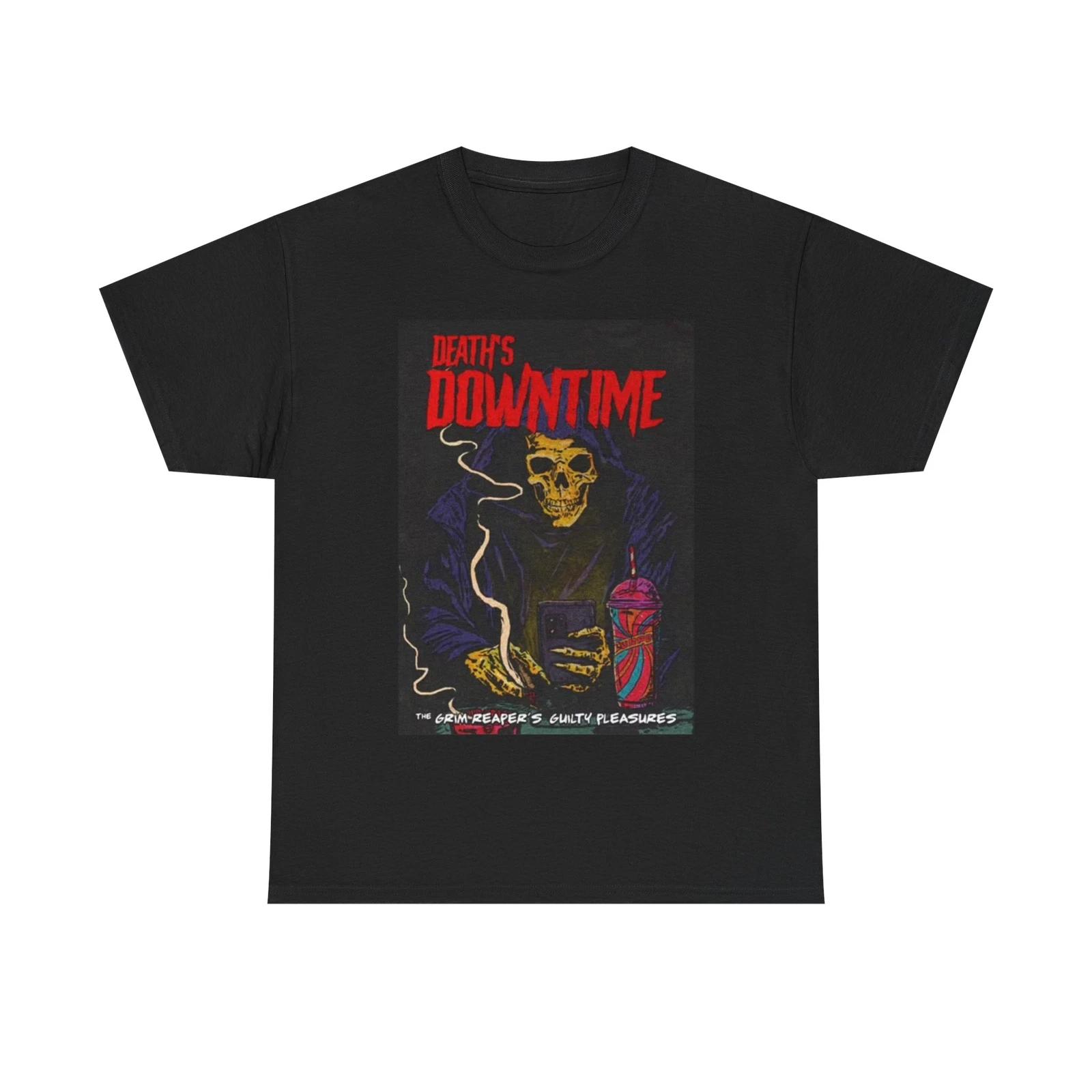 Men s and Women s T-shirts Deaths Down Time XS