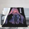 Daiwa Scarlet Uma Musume Anime Blankets Flannel Spring Autumn  Portable Super Warm Throw Blanket for Home Outdoor Bedding Throws