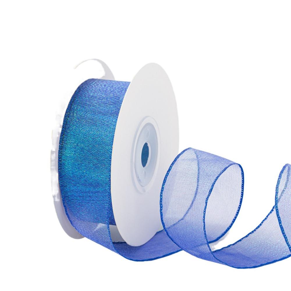 40mm 10 yards Fishtail Organza Ribbon Polyester DIY Gift Wrap  for Decorating Weddings