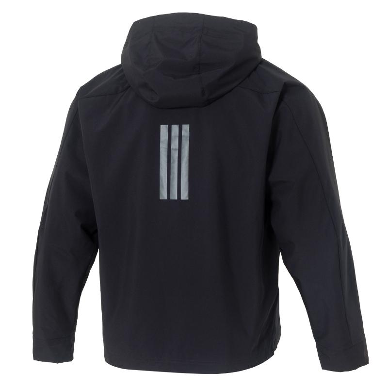 adidas Modern Tech Warm Locker Wasserabweisend Winddicht Kapuzen-Reißverschluss Langarmjacke Herrenjacken Schwarz KB7624