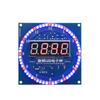 DS1302 TZT תצוגת LED מסתובבת שעון מעורר אלקטרוני מודול ערכת DIY תצוגת טמפרטורה LED