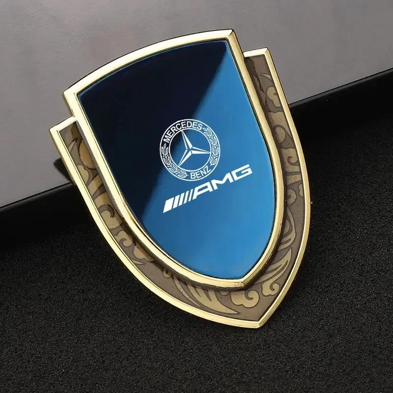 Naklejka Samochodowa Dla Mercedes Benz Stop Metalu Naklejki Samochodowe Emblematy Naklejki Emblemat na Boczne Szyby Akcesoria dla Mercedes Benz AMG GLC W20