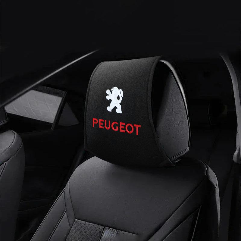 Car Seat Back Headrest Pillow Storage Bag Dustproof Cover For Peugeot 308 408 508 RCZ 208 3008 2008 206 207 108 406 407 408 206 207 208 306 307
