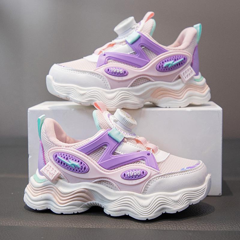 Nuevos Zapatos Deportivos Transpirables para Niños para Primavera y Otoño, Zapatos Antideslizantes Combinables para Niños y Niñas