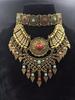 Retro Ethnic Water Drop Tassel Necklace and Sweater Clavicle Chain Accessories