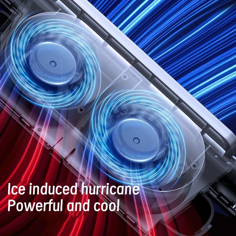 2025 New Compact Seat Car Fan Turbo High Wind Power USB Plug-in Model Car Back Pillow Three Levels of Wind Power Car Summer Fan