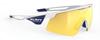 Sunglasses TURBOLENCE Special Edition White Matte Frame Yellow Lens Lens 135mm [RUDYPROJECT] Multi-Laser SP890558-RN02 Width