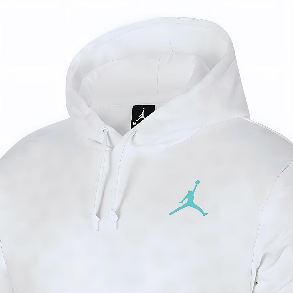 Jordan Sweatshirts Men's White Hooded Moderate Regular CT6773-100