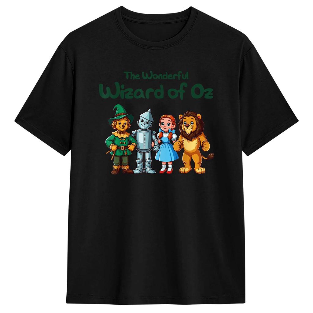 Unisexs Wizard of Oz Crystal Ball T Shirts Cotton Tees Summer 2026 New Streetwear T Shirt Casual Unisexs Clothing Womens T Shirt