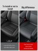 Cuscino e Coprisedile Compatibili per Tesla Model Y/Model 3 con Estensione Gambe e Poggiapiedi