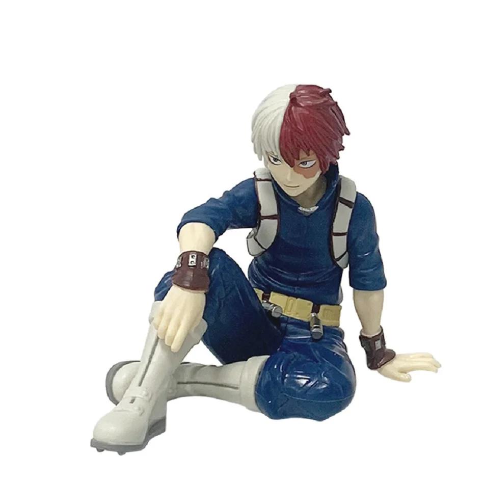 NEW 9-21CM My Hero Academia Katsuki Deku Todoroki So Himiko Toga Break Time Anime Figure Model Collection Doll Toy For Kids
